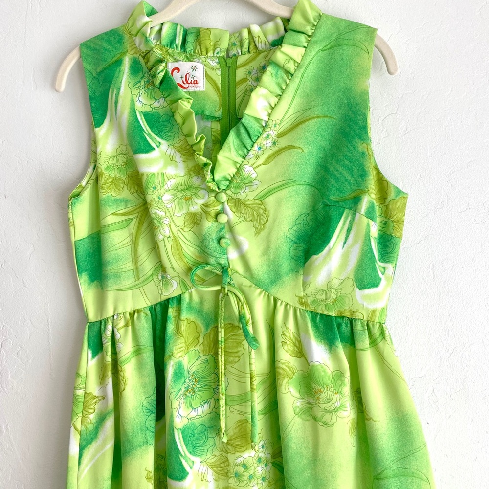 60s hawaiian dress - Picture 2 of 8